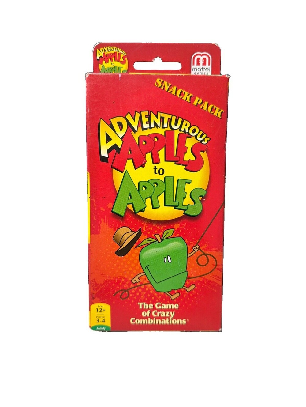 Apples to Apples Adventurous Snack Pack of Cards The Standalone Or Expansion